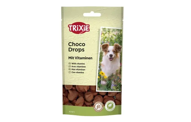 Trixie Choco Drops Λιχουδιά Σκύλου Σταγόνες σοκολάτας 75gr 3