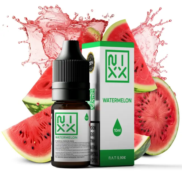 Watermelon 10ml Hybrid Nic Salt - NIXX 20mg