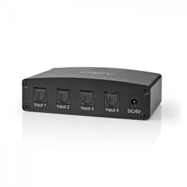 Switch 4 εισόδων TosLink σε μια έξοδο TosLink. 3