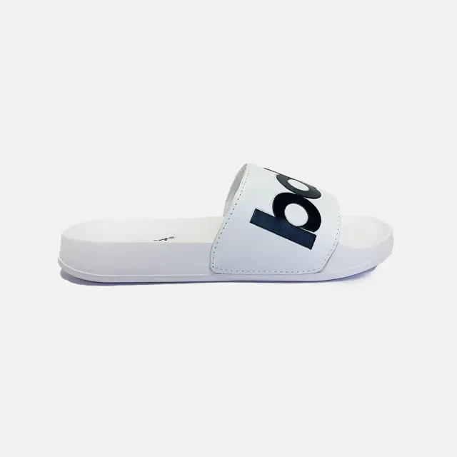 Body Action Women's Summer Pool Slides (091302-01-White) - Λευκό