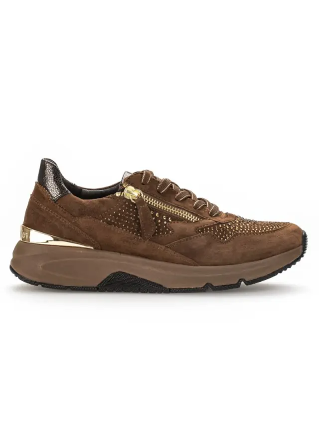 Gabor Sneakers Γυναικείο δέρμα Nubuck Καφέ GAB/76898 45-REH 3