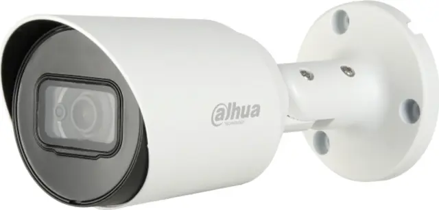 Dahua HAC-HFW1500T-A-S2 CCTV Κάμερα Παρακολούθησης Full HD+ 5MP Αδιάβροχη με Μικρόφωνο και Φακό 2.8mm