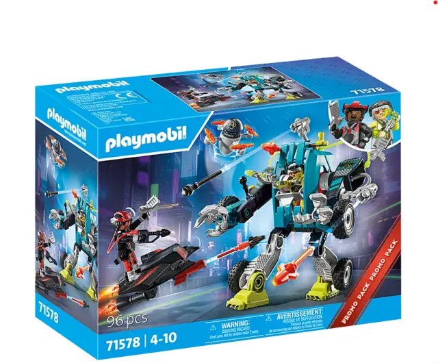 Playmobil Ρομπότ εναντίον Τζετ / 71578 (Playmobil)