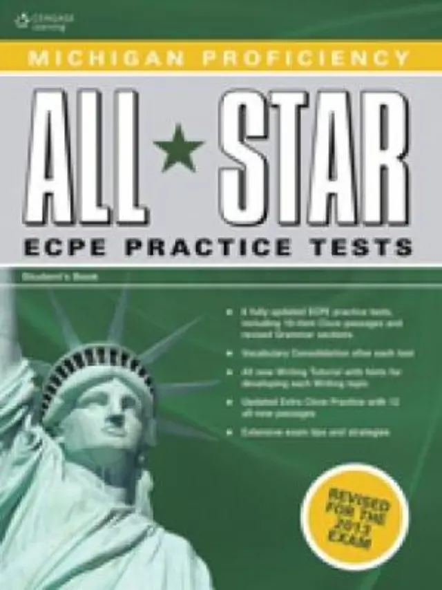 MICHIGAN ALL STAR ECPE PRACTICE TESTS SB (+ GLOSSARY) EDITION 2013 N/E