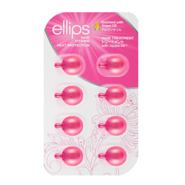 Ellips Hair Treatment Αμπούλες Για ταλαιπωρημένα, ξηρά μαλλιά με σπασμένες άκρες, 8x1ml