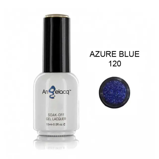 Ημιμόνιμο επαγγελματικό βερνίκι ANGELACQ 15ML - 0.5FL.OZ 116 Glitter Covert