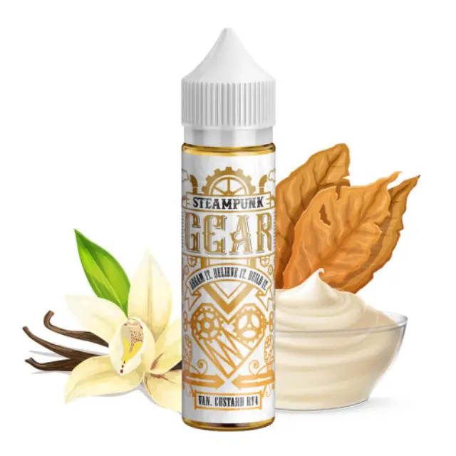 Van. Custard RY4 20ml (60ml) - Steampunk Gear Flavorshots