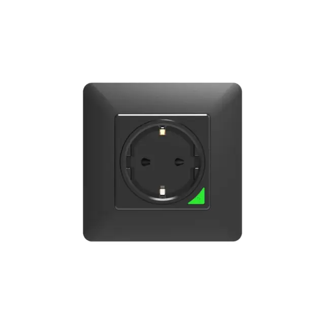 WIFI ΠΡΙΖΑ 16A ΜΑΥΡΟ 86*86mm N+L / WIFISOCB
