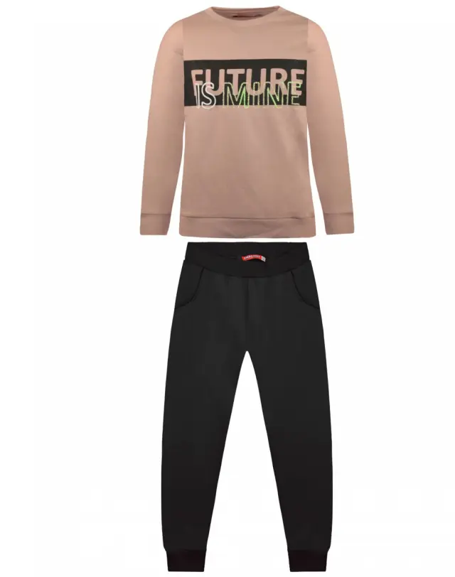 Junior 10 έως 18 ετών Φόρμα τύπωμα Future ροζ - 14Ε