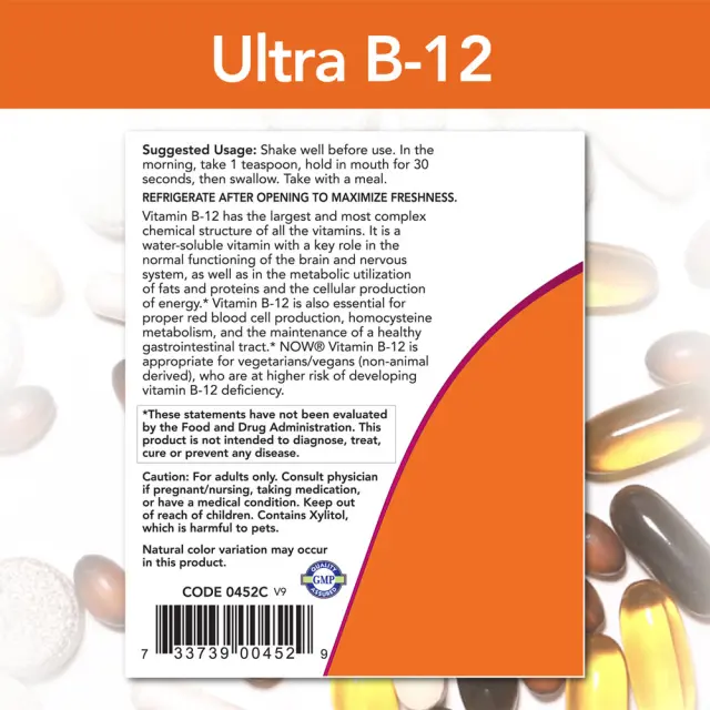 Now Foods Ultra B-12 Liquid 3