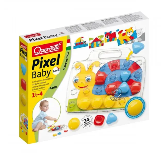 Quercetti Εκπαιδευτικό Παιχνίδι Κατασκευών Pixel Baby (04400)