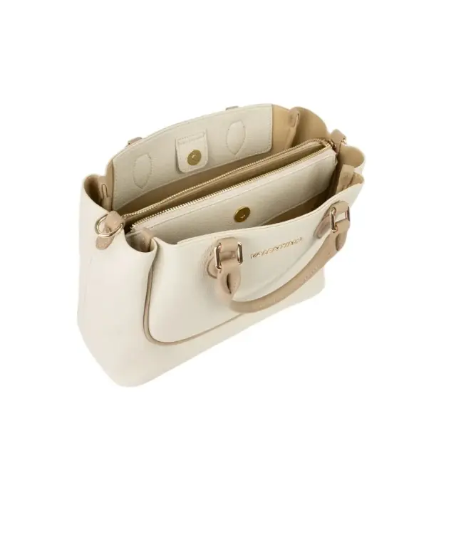 Valentino Bags - Γυναικεία Τσάντα Ώμου Daphne Re VBS9OP04-991 Εκρού 3