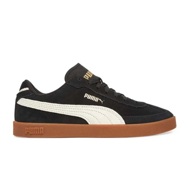 Puma Men's Club II Era Suede Μαύρο - Άσπρο 400717-01 (Puma)