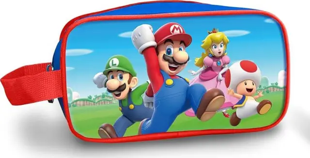 Super Mario Toilet Bag & Body Fresh Παιδικό Σετ Νεσεσέρ & Eau De Toilette 100ml