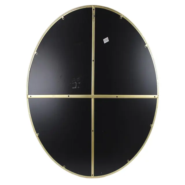 Καθρέπτης Χρυσό Μέταλλο 96x2x96cm 2