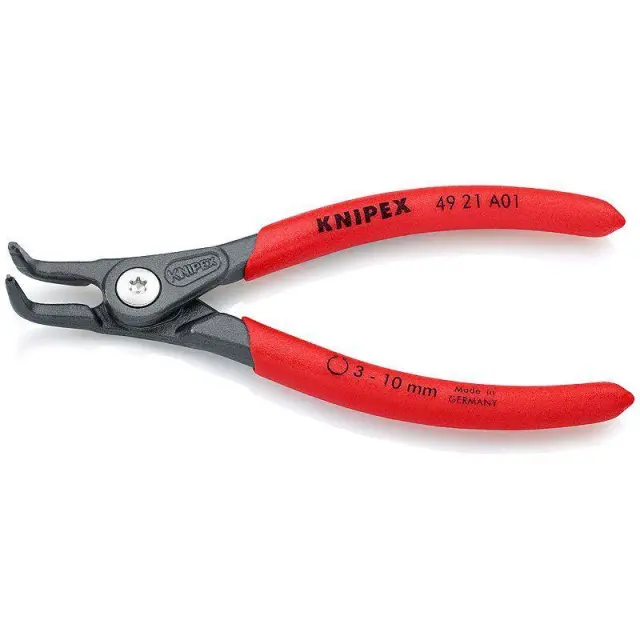 Knipex 4921A01 - Μυτοτσίμπιδο Παράκυκλων Ασφαλείας Ακριβείας Κυρτό 3-10mm