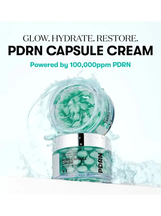 VT Cosmetics PDRN Capsule Cream 100 Ενυδατική & Αντιγηραντική Κρέμα Προσώπου με Vegan PDRN, Υαλουρονικό & Πεπτίδια 50ml 3