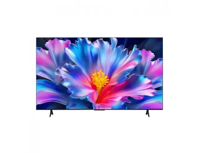 Smart Smart Google TV 75'' TCL 55P6L - Ανάλυση 4K Ultra HD (3840 x 2160), AI - Dolby Audio - HDR10, HDMI, USB, Ethernet, Wi-Fi, Bluetooth - Black 75P6L 3