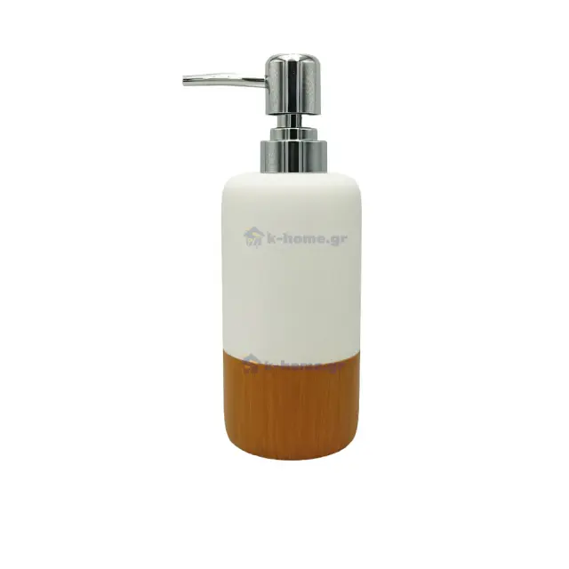 Dispenser Κρεμοσάπουνου Κεραμικό-Μπαμπού ΧΙΟΣ Import Hellas 250 ml