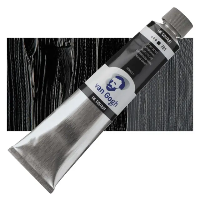 Λάδι Talens Van Gogh - 701 Ivory Black - 200ml