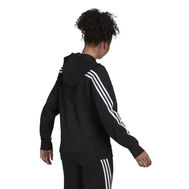 adidas Sportswear Hooded Top (H57287-Black) - Μαύρο 2