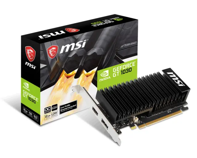 MSI Κάρτα Γραφικών GT 1030 2GHD4 LP OC (V809-2825R)