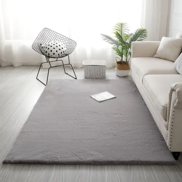 Beauty Home Πατάκι Rabbit Art 9643 67x210 Γκρι 2