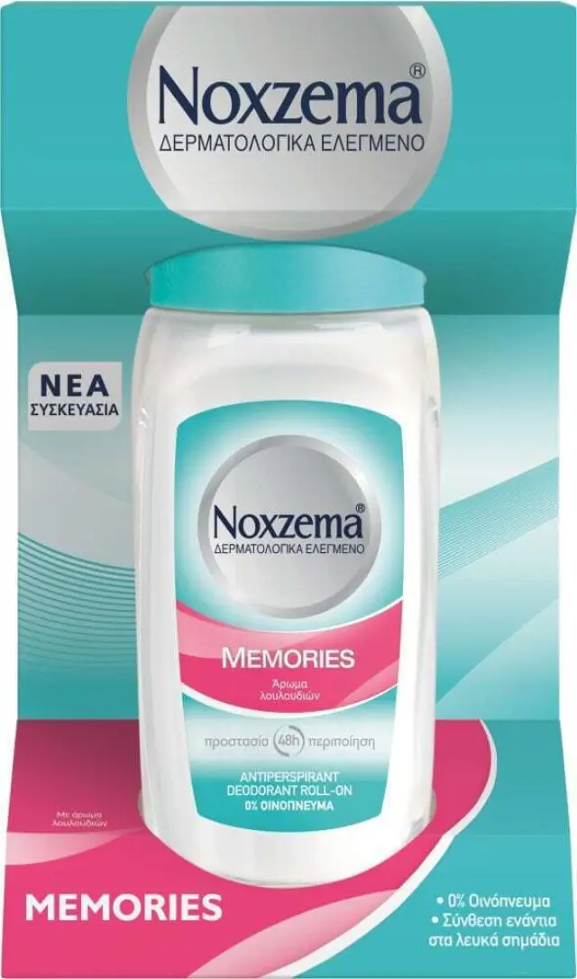 Noxzema Memories Clean & Fresh Αποσμητικό 48h σε Roll-On με Aρωμα Λουλουδιών 50ml