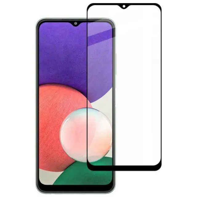 Full Cover Tempered Glass Αντιχαρακτικό Τζάμι για Samsung Galaxy S21 FE- Black OEM