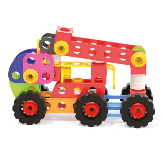 Quercetti Σετ Κατασκευών με Βαλιτσάκι Tecno Jumbo Toolbox 86τμχ (3+ ετών) 06150 3