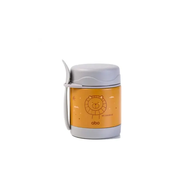 ΑΒΟ Θερμος Φαγητου 300Ml Με Κουταλοπιρουνο Have A Roarsome Day