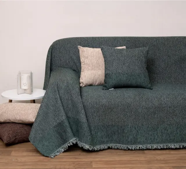 Ριχτάρι Πολυθρόνας 180Χ180 Viopros 2213 Κυπαρισσί 100% Chenille