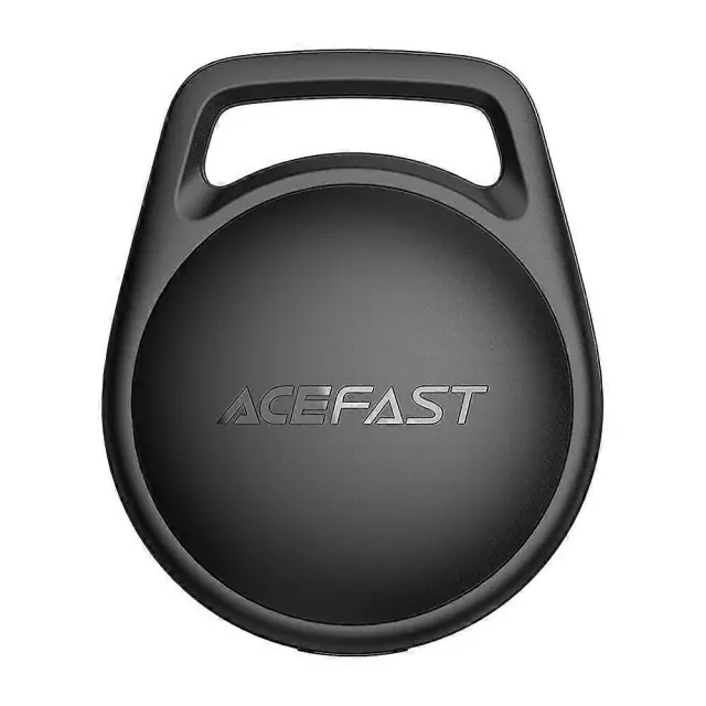 Acefast Tag S2 Anti-Lost Tracker Μόνο για iOS Συμβατό με Apple Find My Network με Λουράκι Μαύρο