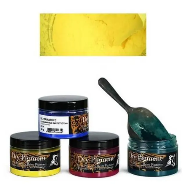 Σκόνες αγιογραφίας Renesans 50g - Lemon yellow