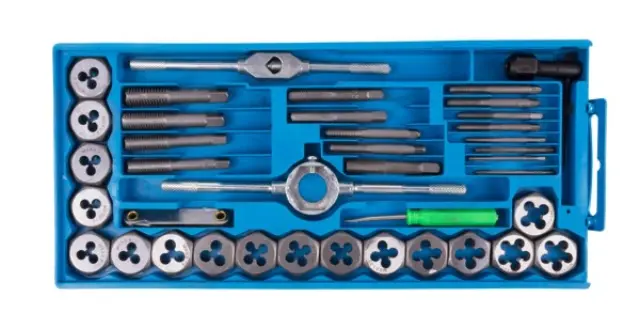 Tap and die set 40 pieces