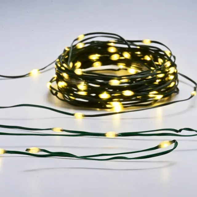 ΛΑΜΠΑΚΙΑ 300 LED SKIN LINE LAMP ΣΕ ΣΕΙΡΑ ΘΕΡΜΟ ΛΕΥΚΟ ΑΝΤΑΠΤΟΡΑ 31VDC & ΜΠΑΤΑΡΙΕΣ 2xΑΑ ΜΕ 8 ΠΡΟΓΡΑΜΜΑΤΑ & ΚΑΛΩΔΙΟ ΔΙΑΦΑΝΟ 2m IP44 30m / X0430012262
