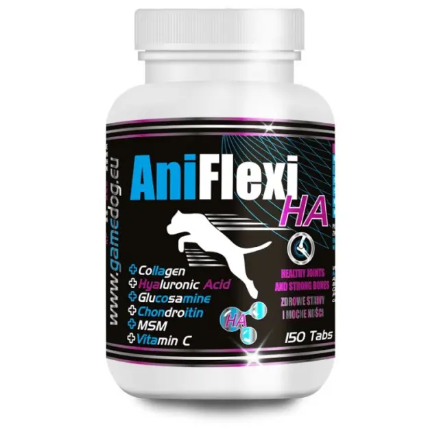 GAME DOG AniFlexi HA - supplements for dogs - 150 tablets