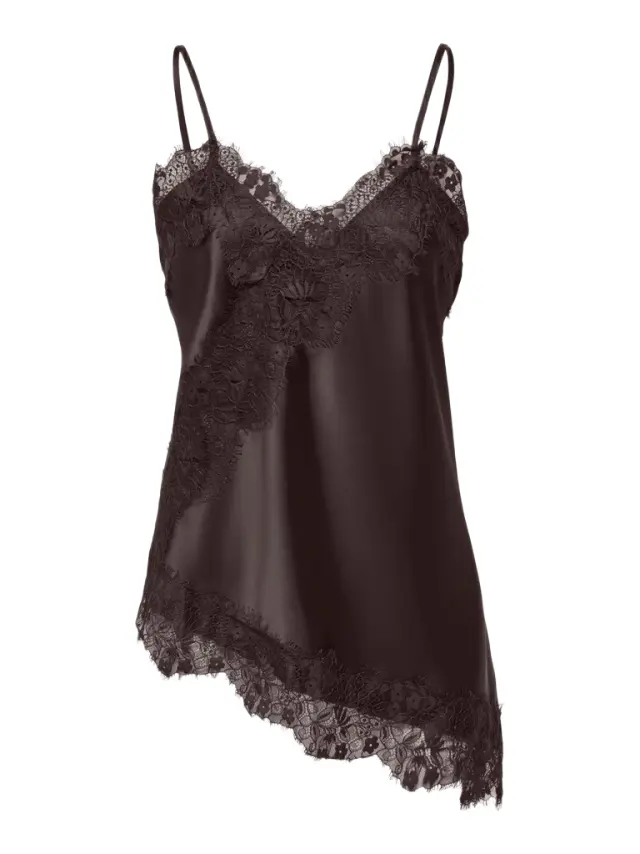 Only ONLINDONA γυναικείο ασύμμετρο σατέν lingerie τοπ 15380352-2