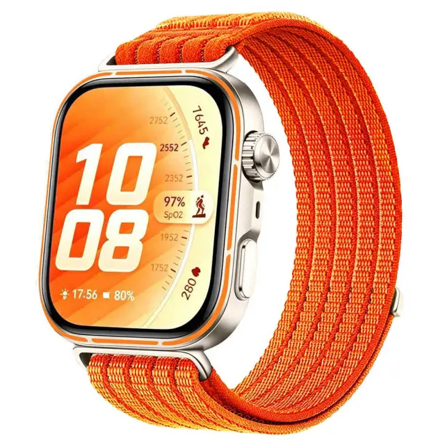 Techsuit - Watchband (W085) - Huawei Watch Fit 3 / Fit 4 / Fit 4 Pro / Fit 5 / Fit 5 Pro - Orange