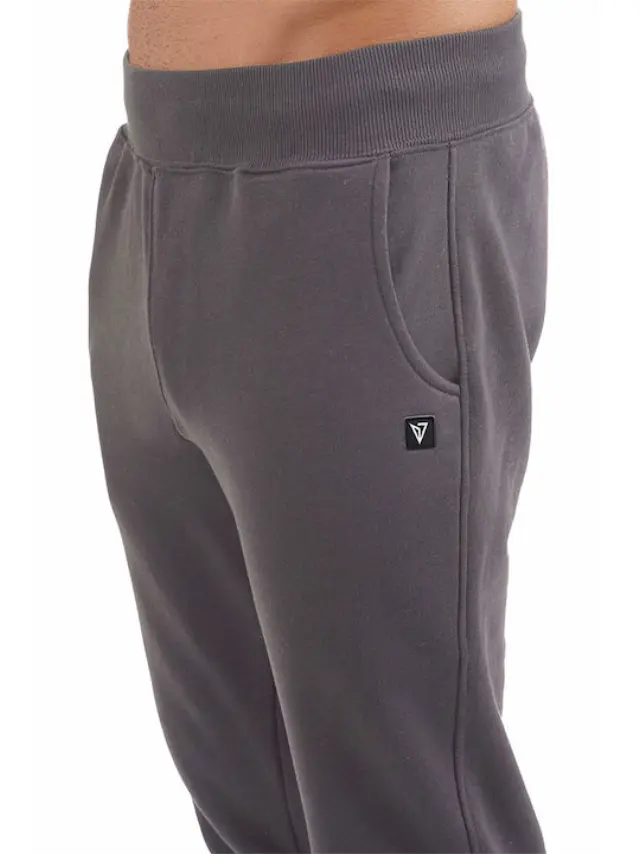 MEN'S F TERRY OPEN HEM PANTS 50017-PENCILGREY - XL 3