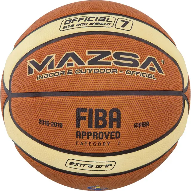 Μπάλα Basket MAZSA 0BB-41510 No. 7 FIBA Approved (41510) - 7