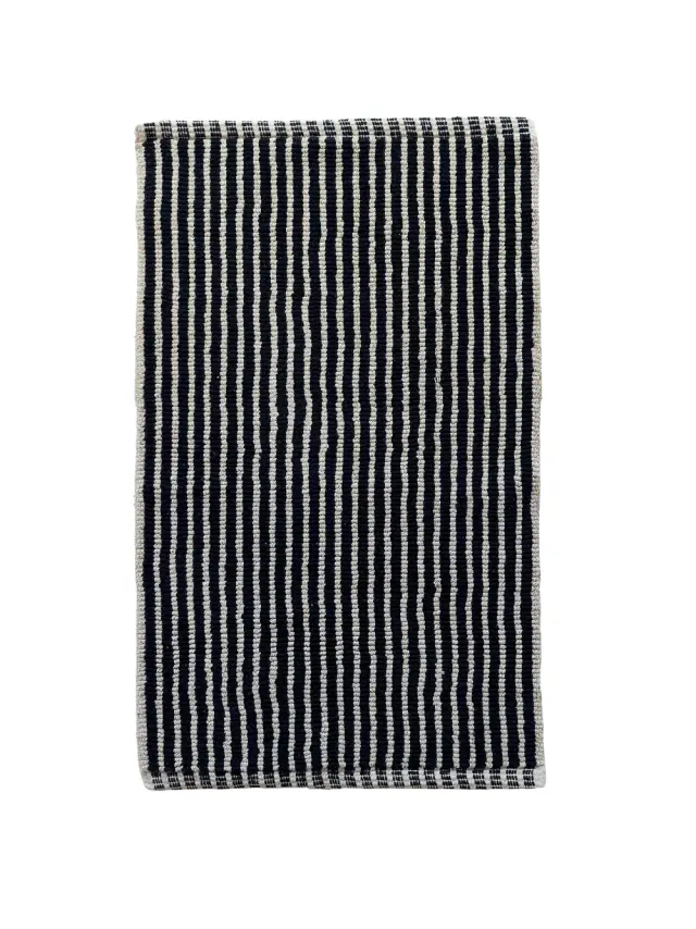Πατάκι Μπάνιου 50x80 Palamaiki Stik 100% βαμβακερό- Black