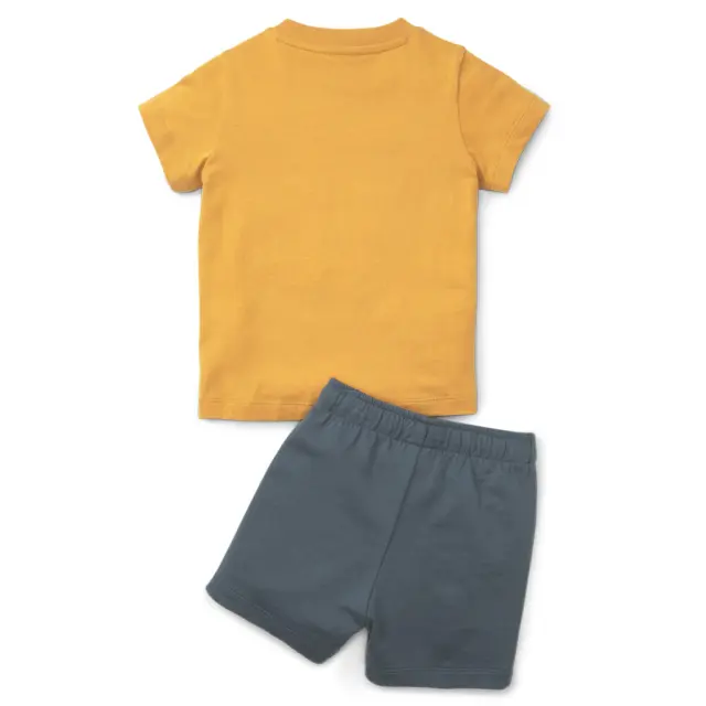 Puma Minicats Tee & Shorts Set Mustard 845839-30 - 98 2