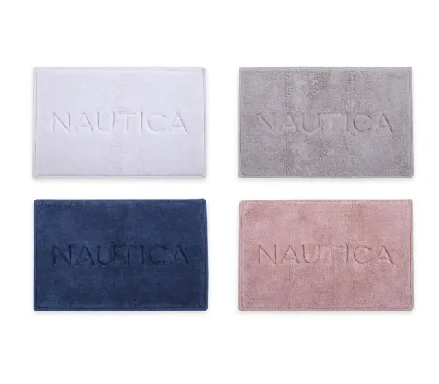 Nef-Nef Homeware Ταπέτο Μπάνιου Nautica Coast 50x80 Grey 3