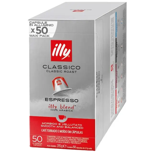 Illy Classico Κάψουλες Nespresso 50τμχ