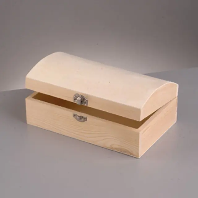 Ξύλινο Μπαουλάκι Ορθογώνιο 19x11xh7.5cm