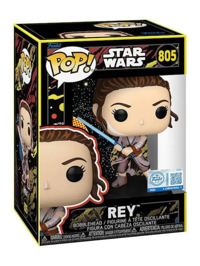 Φιγούρα Funko Pop! Star Wars: The Force Awakens - Rey (Retro) (Special Edition) #805 2