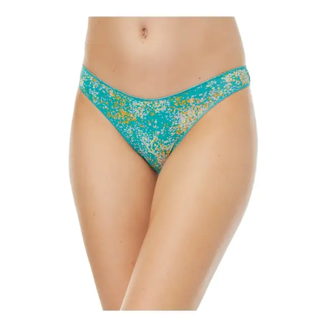 Minerva Γυναικείο Slip Rio Modal Fimelle - Διπλό Πακέτο, Χρώμα Coral - Emerald Splashes 2