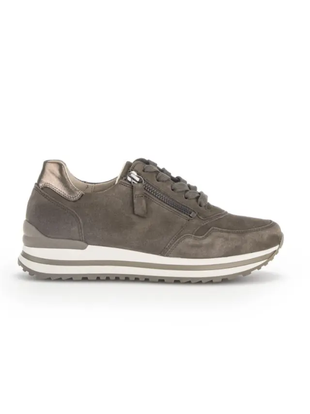 Gabor Sneakers Γυναικείο δέρμα suede Καφέ GAB/76528 20-MOHAIR 3