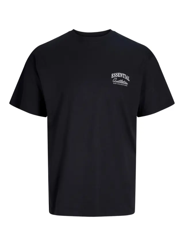 JJEORGANIC RELAXED STUDIO TEE SS ON SN - Black